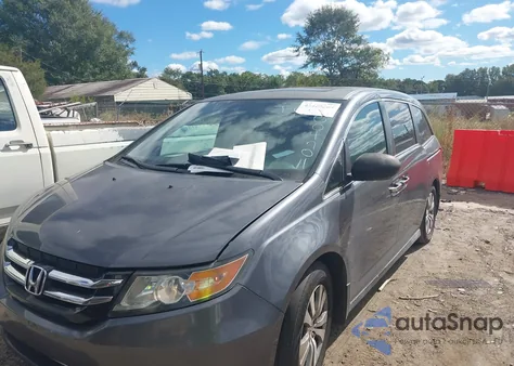 2015 Honda Odyssey Ex-L z USA, uszkodzony, nr VIN 5FNRL5H66FB004701